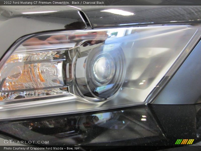 Black / Charcoal Black 2012 Ford Mustang GT Premium Convertible