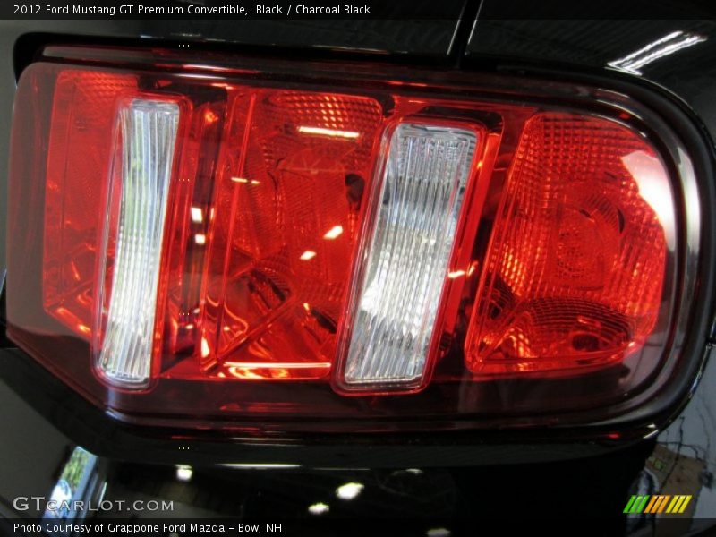 Black / Charcoal Black 2012 Ford Mustang GT Premium Convertible