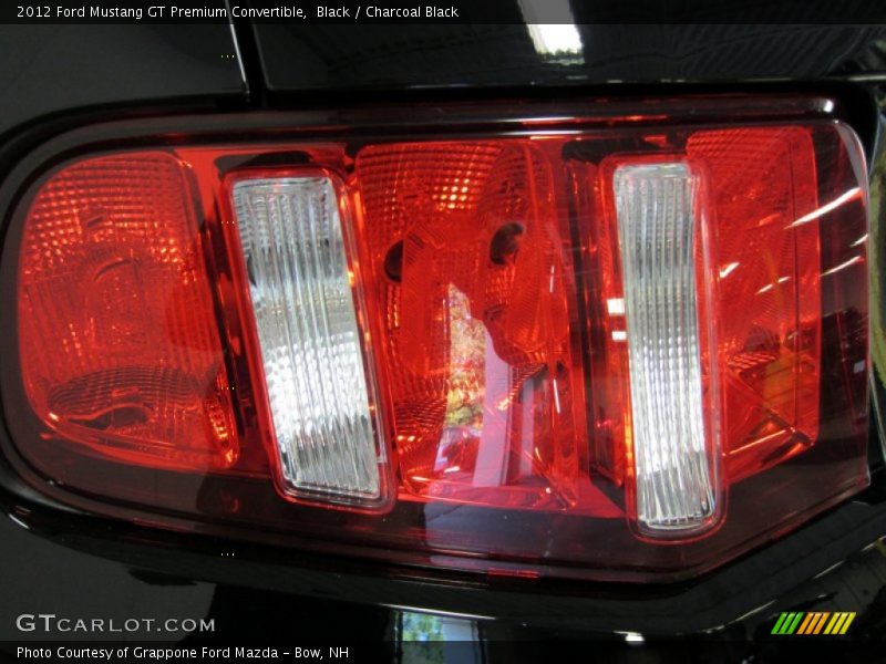 Black / Charcoal Black 2012 Ford Mustang GT Premium Convertible