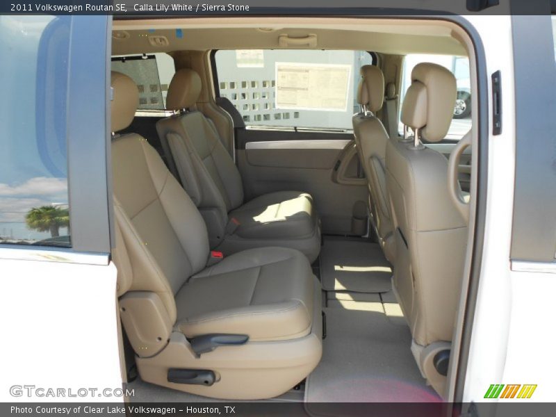 Calla Lily White / Sierra Stone 2011 Volkswagen Routan SE