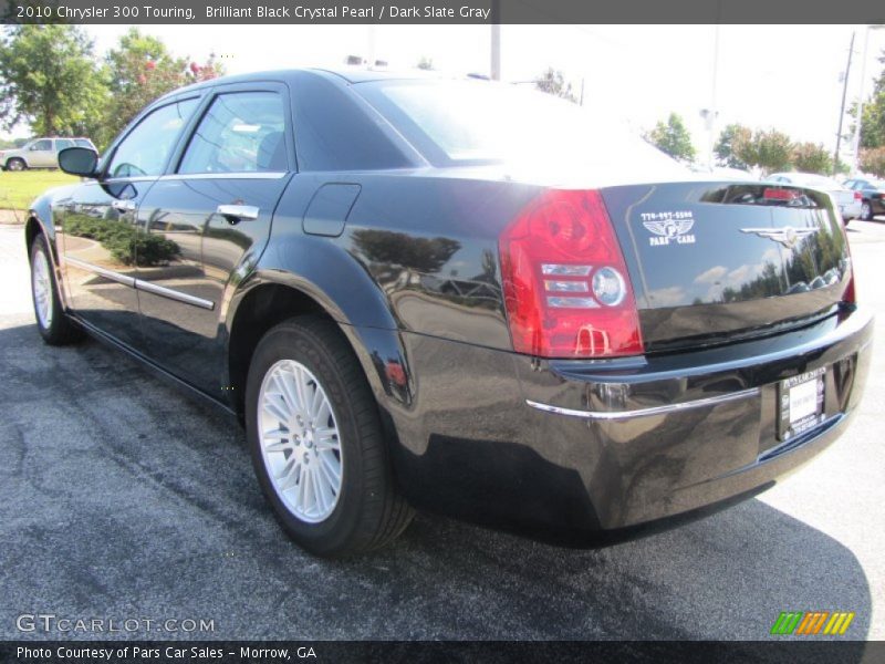 Brilliant Black Crystal Pearl / Dark Slate Gray 2010 Chrysler 300 Touring