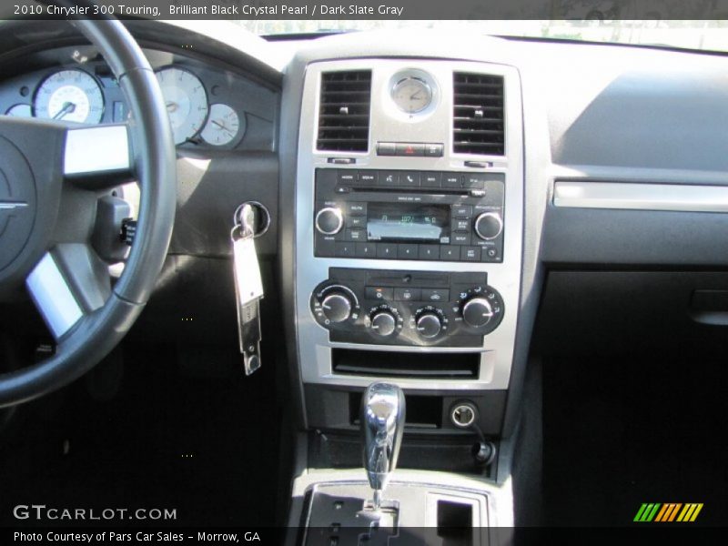 Brilliant Black Crystal Pearl / Dark Slate Gray 2010 Chrysler 300 Touring
