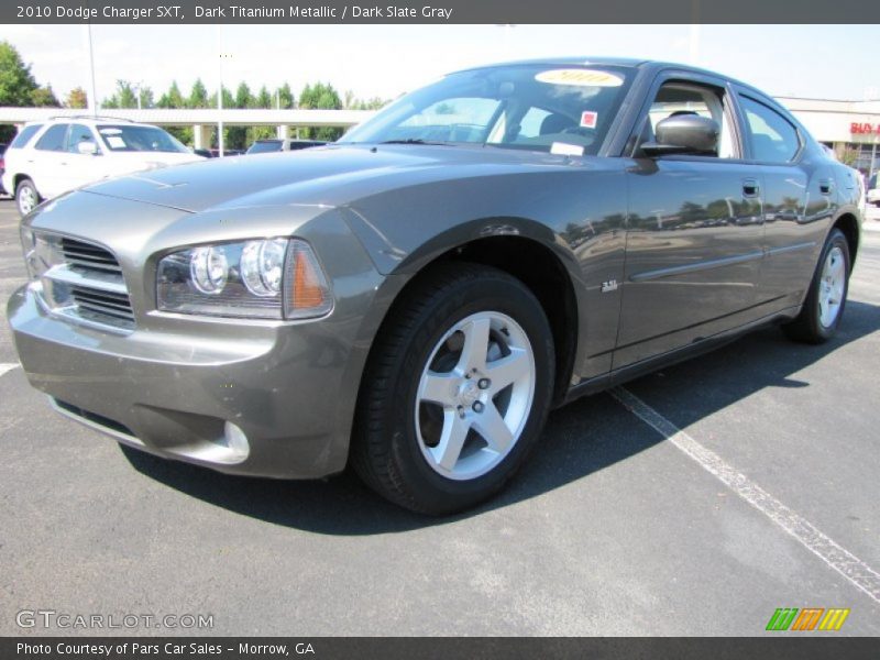 Dark Titanium Metallic / Dark Slate Gray 2010 Dodge Charger SXT