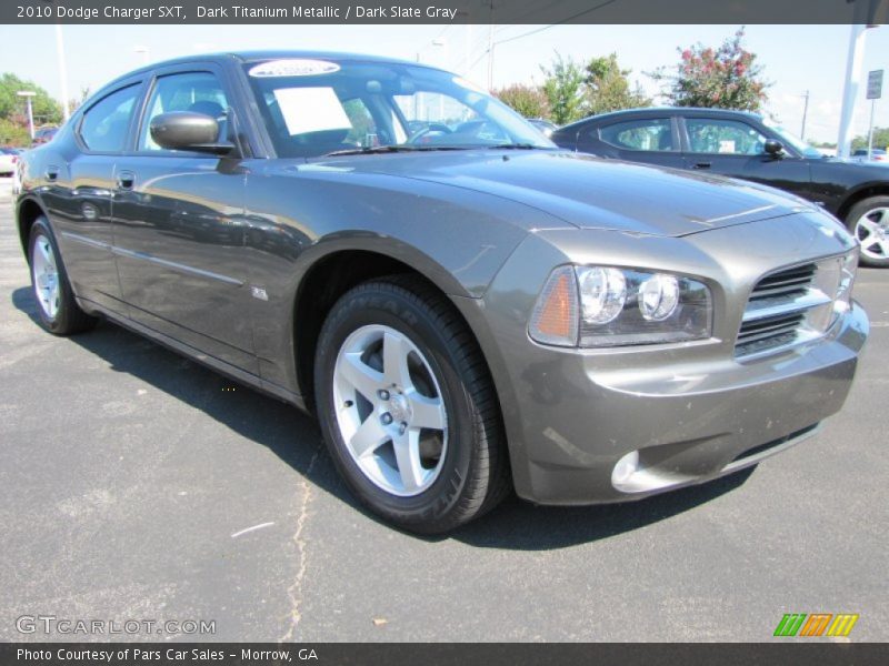 Dark Titanium Metallic / Dark Slate Gray 2010 Dodge Charger SXT