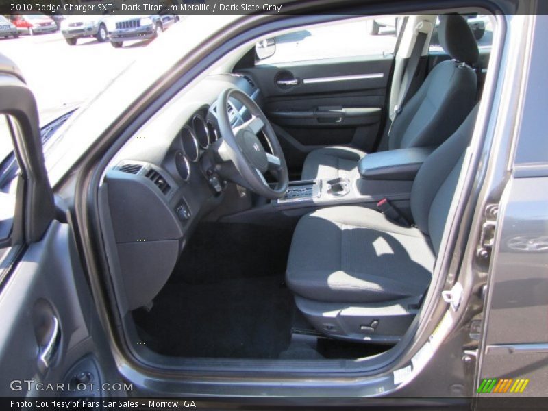 Dark Titanium Metallic / Dark Slate Gray 2010 Dodge Charger SXT