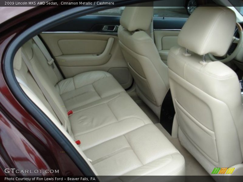 Cinnamon Metallic / Cashmere 2009 Lincoln MKS AWD Sedan
