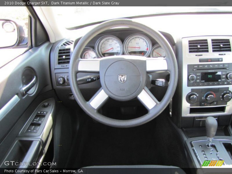 Dark Titanium Metallic / Dark Slate Gray 2010 Dodge Charger SXT
