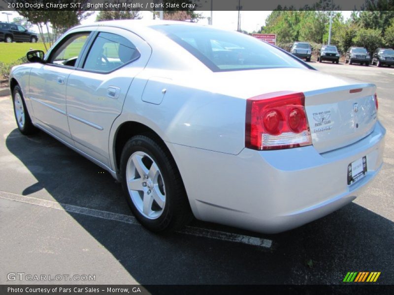 Bright Silver Metallic / Dark Slate Gray 2010 Dodge Charger SXT