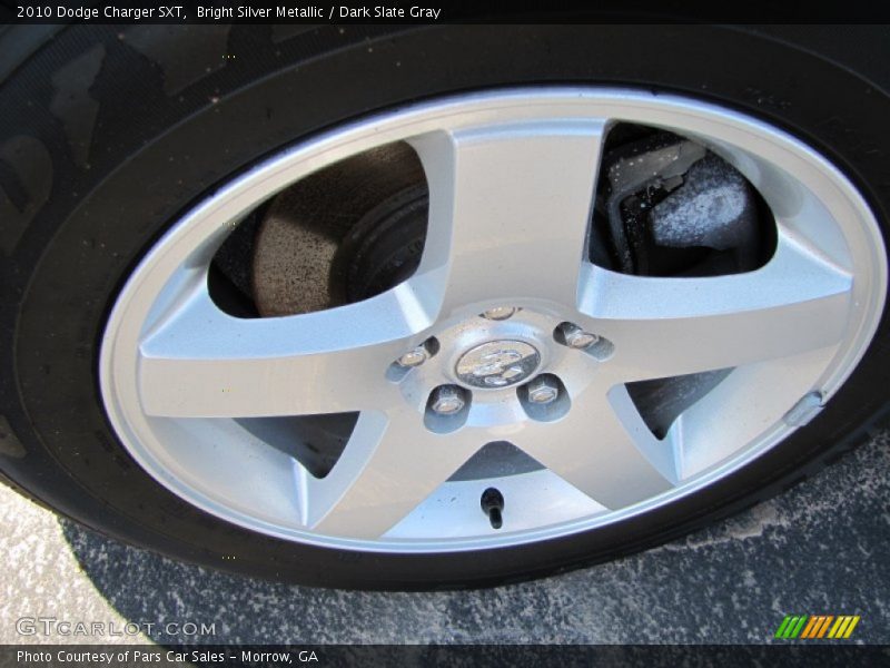 Bright Silver Metallic / Dark Slate Gray 2010 Dodge Charger SXT