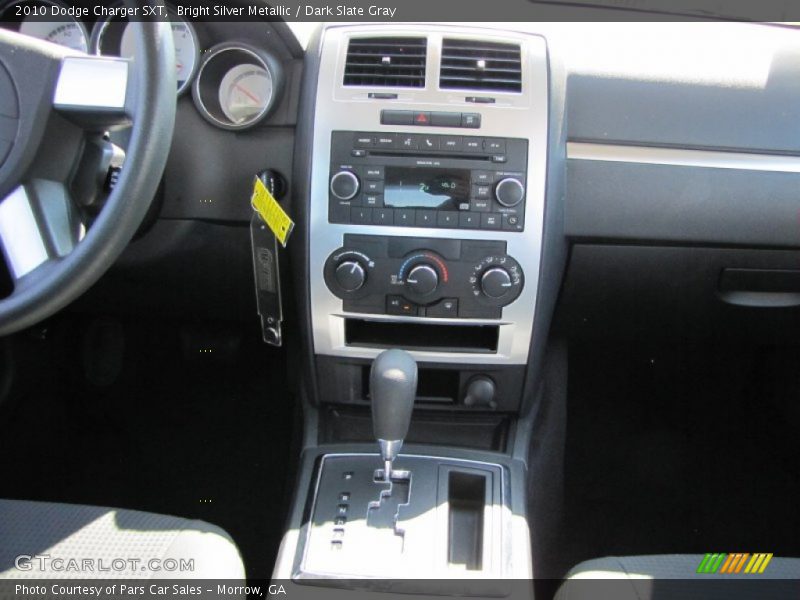 Bright Silver Metallic / Dark Slate Gray 2010 Dodge Charger SXT