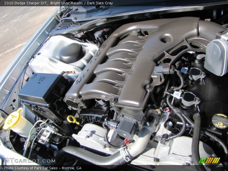 Bright Silver Metallic / Dark Slate Gray 2010 Dodge Charger SXT