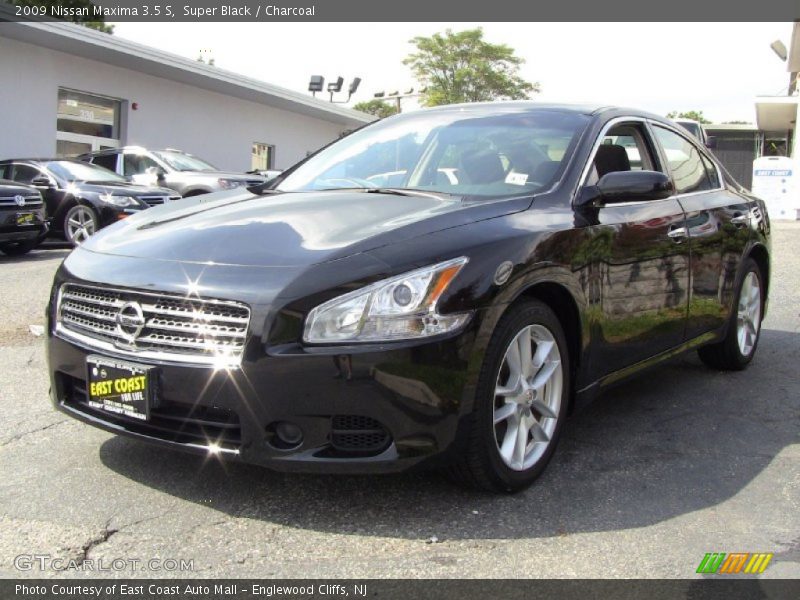 Super Black / Charcoal 2009 Nissan Maxima 3.5 S