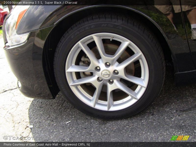 Super Black / Charcoal 2009 Nissan Maxima 3.5 S