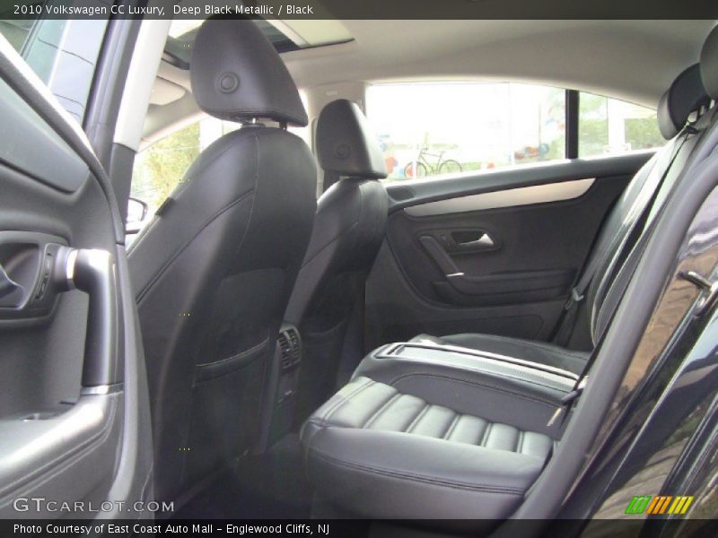 Deep Black Metallic / Black 2010 Volkswagen CC Luxury