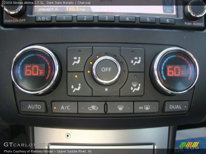 Dark Slate Metallic / Charcoal 2009 Nissan Altima 2.5 SL