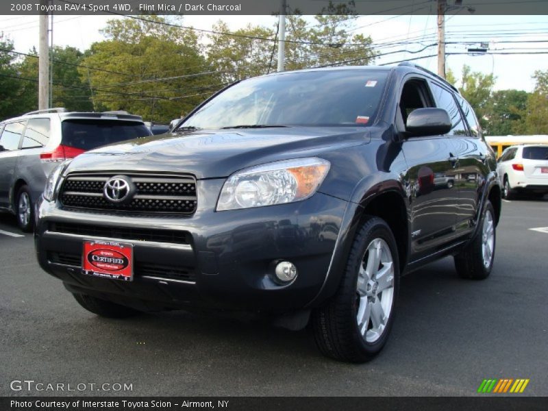 Flint Mica / Dark Charcoal 2008 Toyota RAV4 Sport 4WD
