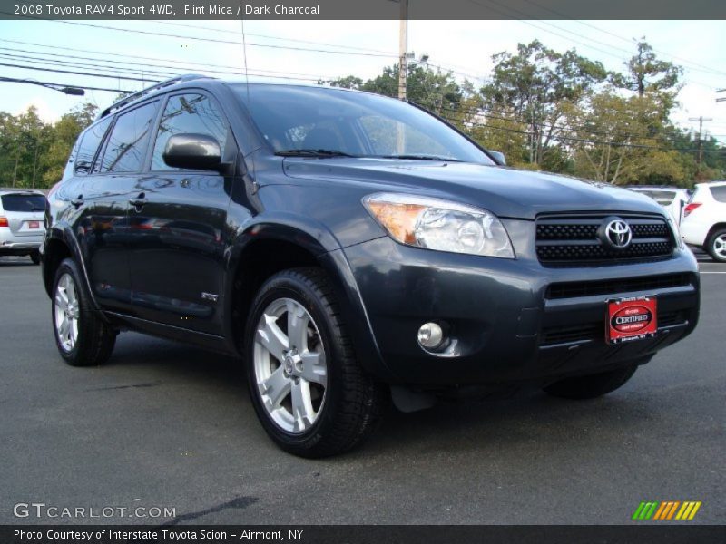 Flint Mica / Dark Charcoal 2008 Toyota RAV4 Sport 4WD