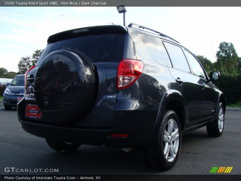 Flint Mica / Dark Charcoal 2008 Toyota RAV4 Sport 4WD