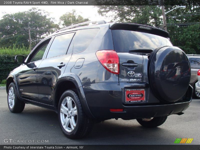 Flint Mica / Dark Charcoal 2008 Toyota RAV4 Sport 4WD