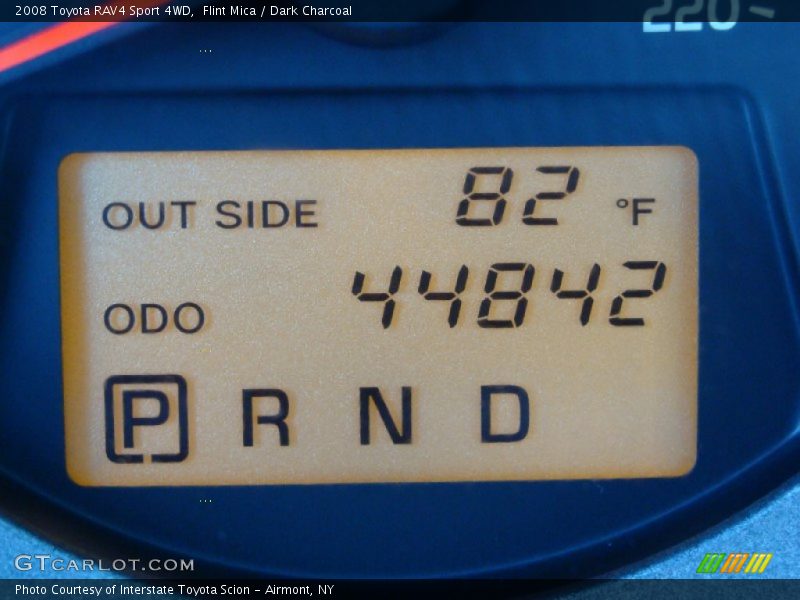 Flint Mica / Dark Charcoal 2008 Toyota RAV4 Sport 4WD