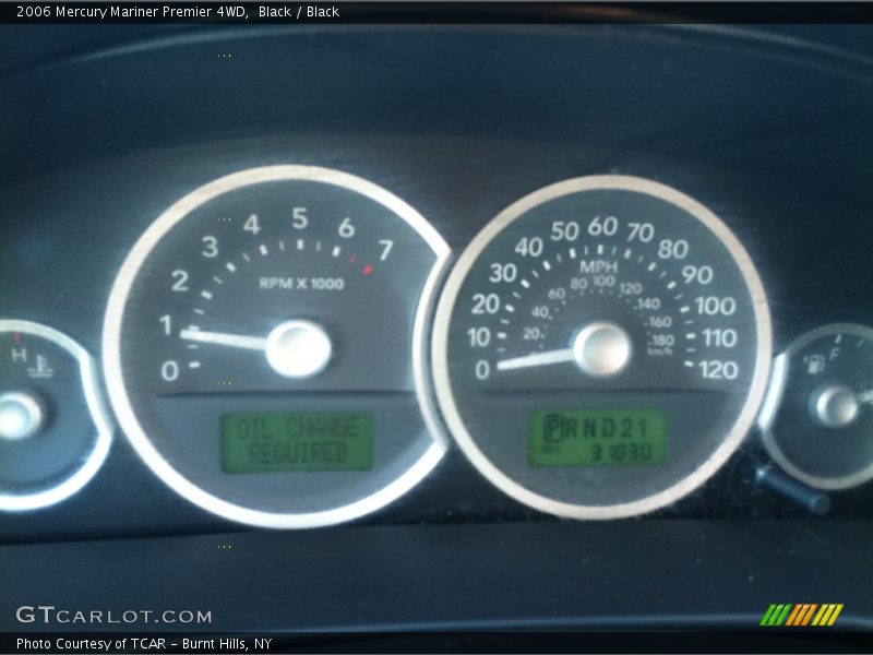 Black / Black 2006 Mercury Mariner Premier 4WD