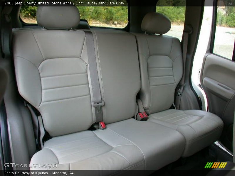 Stone White / Light Taupe/Dark Slate Gray 2003 Jeep Liberty Limited