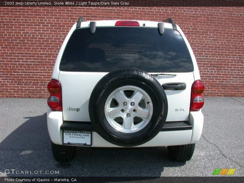 Stone White / Light Taupe/Dark Slate Gray 2003 Jeep Liberty Limited