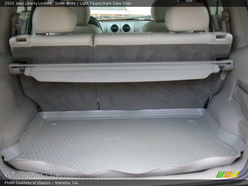 Stone White / Light Taupe/Dark Slate Gray 2003 Jeep Liberty Limited