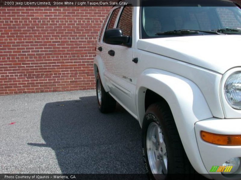 Stone White / Light Taupe/Dark Slate Gray 2003 Jeep Liberty Limited