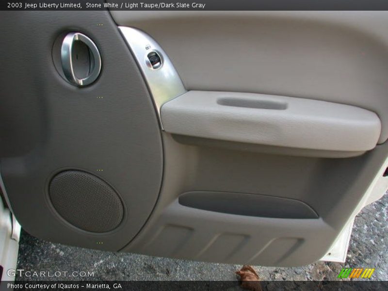 Stone White / Light Taupe/Dark Slate Gray 2003 Jeep Liberty Limited