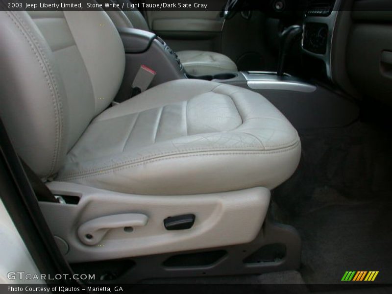 Stone White / Light Taupe/Dark Slate Gray 2003 Jeep Liberty Limited