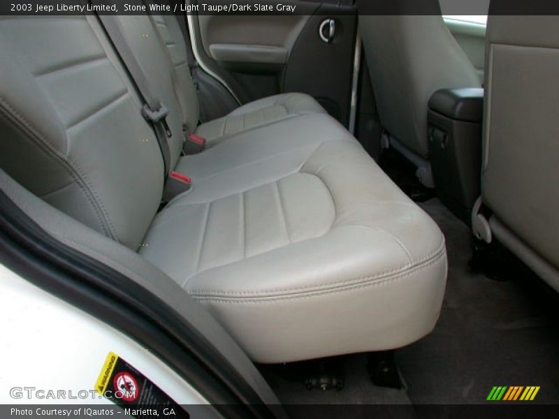 Stone White / Light Taupe/Dark Slate Gray 2003 Jeep Liberty Limited