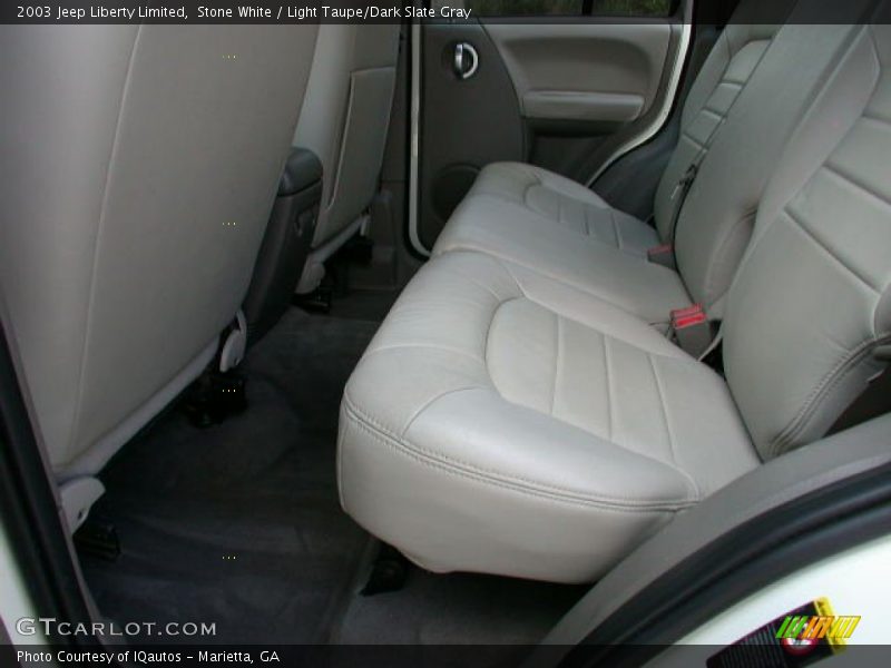 Stone White / Light Taupe/Dark Slate Gray 2003 Jeep Liberty Limited