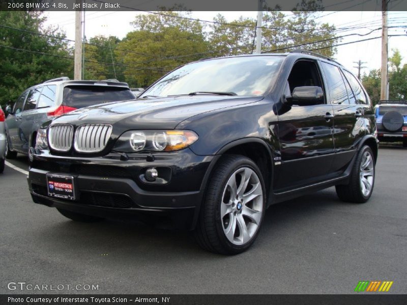 Jet Black / Black 2006 BMW X5 4.8is