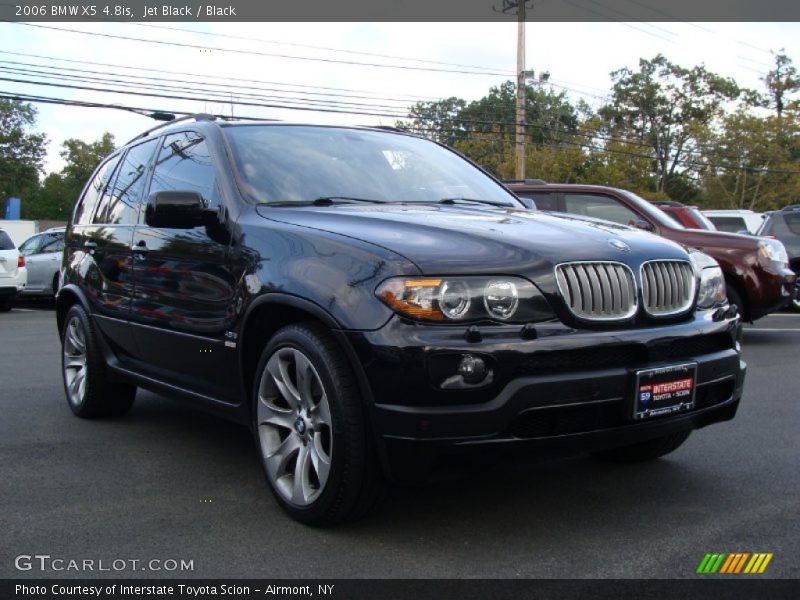 Jet Black / Black 2006 BMW X5 4.8is
