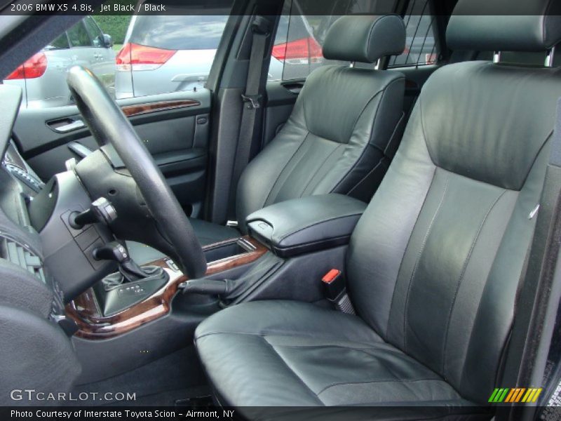  2006 X5 4.8is Black Interior