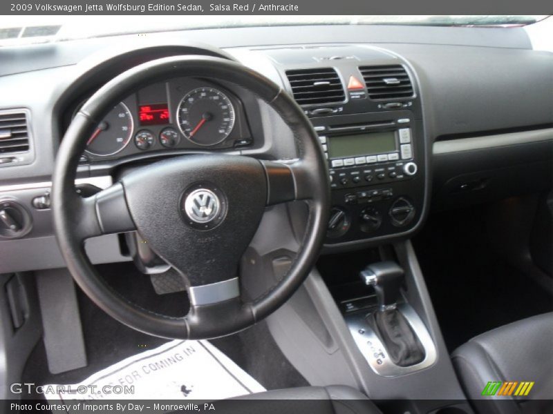 Dashboard of 2009 Jetta Wolfsburg Edition Sedan