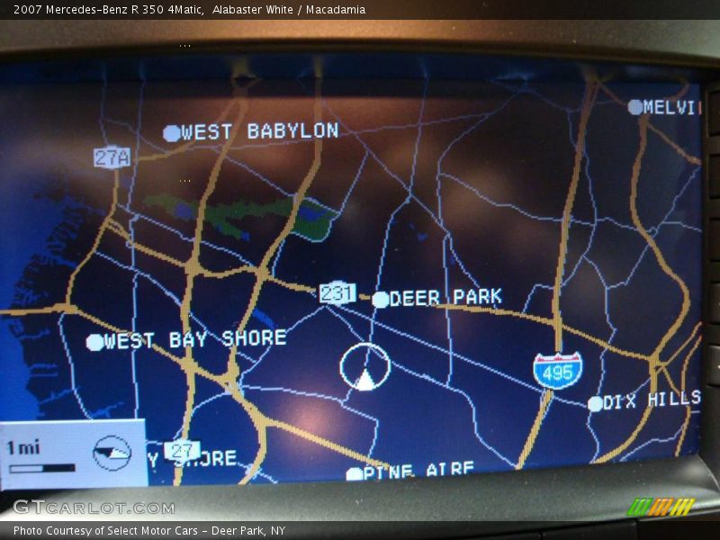 Alabaster White / Macadamia 2007 Mercedes-Benz R 350 4Matic