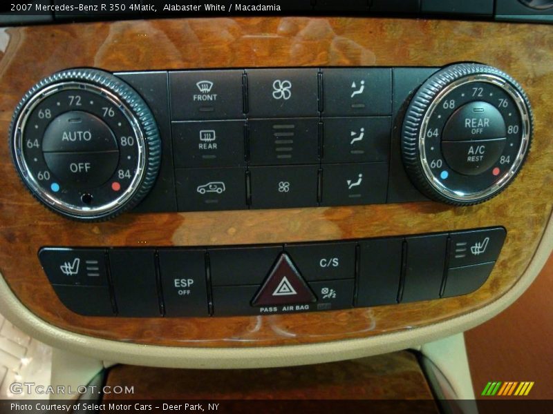 Alabaster White / Macadamia 2007 Mercedes-Benz R 350 4Matic