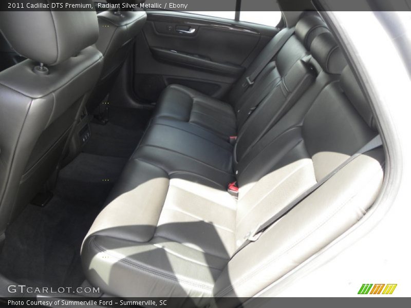 Radiant Silver Metallic / Ebony 2011 Cadillac DTS Premium