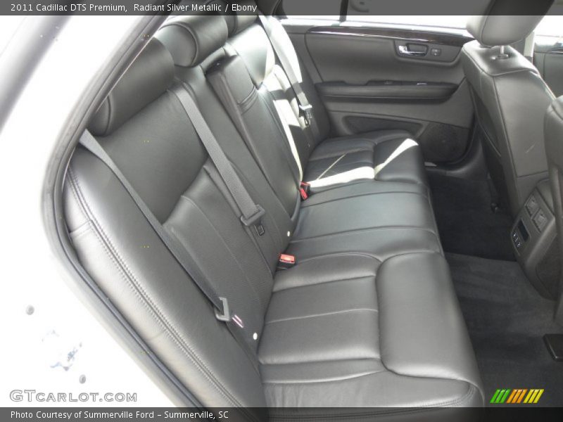 Radiant Silver Metallic / Ebony 2011 Cadillac DTS Premium