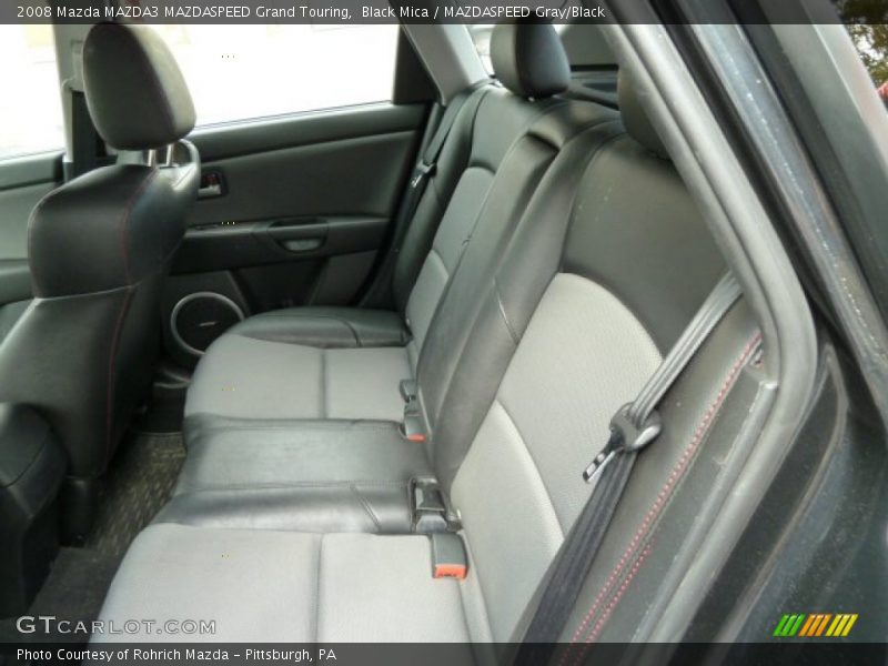  2008 MAZDA3 MAZDASPEED Grand Touring MAZDASPEED Gray/Black Interior