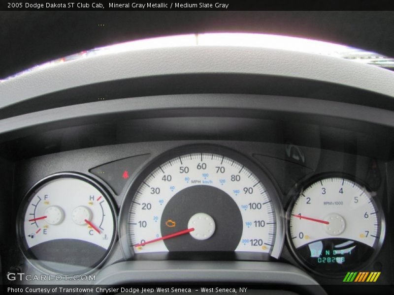  2005 Dakota ST Club Cab ST Club Cab Gauges