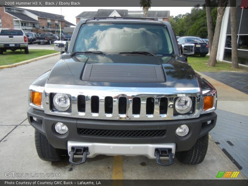 Black / Ebony Black 2008 Hummer H3 X