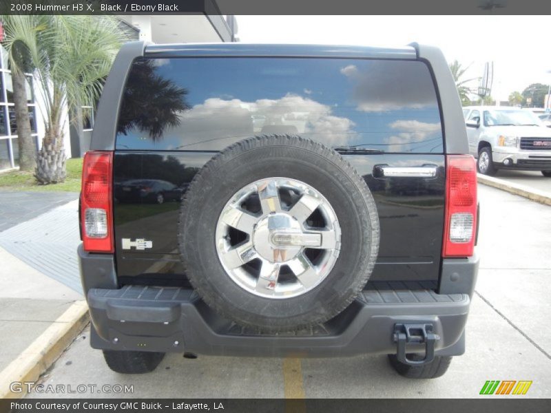 Black / Ebony Black 2008 Hummer H3 X
