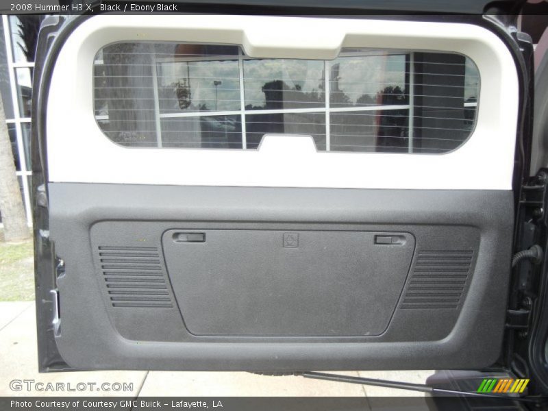 Black / Ebony Black 2008 Hummer H3 X