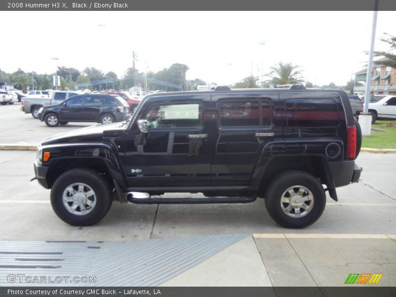 Black / Ebony Black 2008 Hummer H3 X