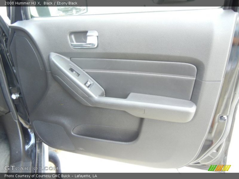 Black / Ebony Black 2008 Hummer H3 X