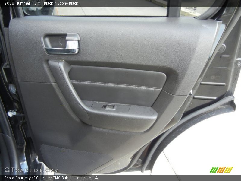 Black / Ebony Black 2008 Hummer H3 X