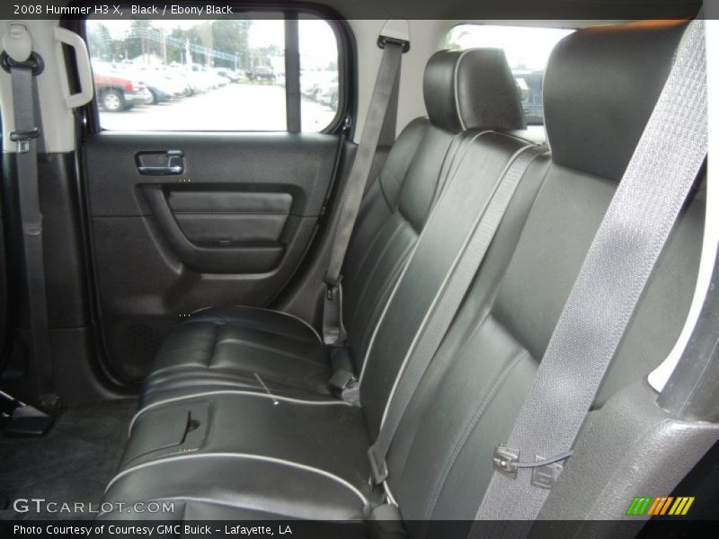 Black / Ebony Black 2008 Hummer H3 X